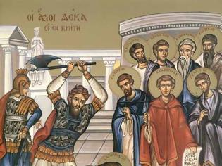 Φωτογραφία για Λόγος Θεοδώρου Παλλαδά (πατρός του αγίου Γερασίμου) στους 10 Κρήτες Μάρτυρες