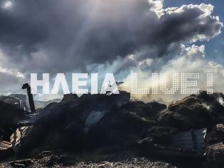 Φωτογραφία για Ηλεία: Κεραυνός έκαψε στάνη και πρόβατα ιερέα