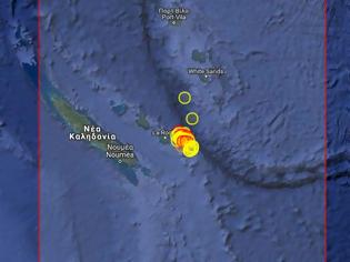 Φωτογραφία για Δεύτερη ισχυρή σεισμική δόνηση 6,6 Ρίχτερ στη Νέα Καληδονία