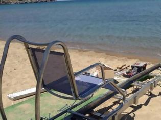 Φωτογραφία για Μέχρι το καλοκαίρι μηχανισμοί σε παραλίες για την αυτόνομη πρόσβαση των ΑμεΑ και των εμποδιζόμενων ατόμων
