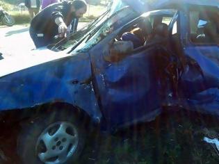 Φωτογραφία για Εκτροπή οχήματος κοντά στο ΘΕΡΜΟ - Σοβαρά τραυματίας 25χρονη (φωτο)