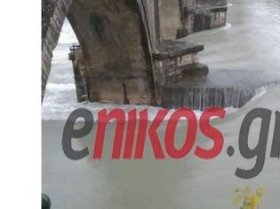 Φωτογραφία για Δείτε το Γεφύρι της Άρτας μετά τη σφοδρή βροχόπτωση - ΦΩΤΟ