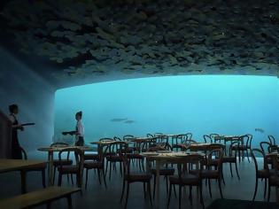 Φωτογραφία για Δείπνο κάτω από το νερό: To πρώτο υποβρύχιο εστιατόριο στην Ευρώπη