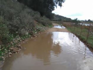 Φωτογραφία για Πλημμύρισε αγροτικός δρόμος στον ΑΣΤΑΚΟ (ΦΩΤΟ)