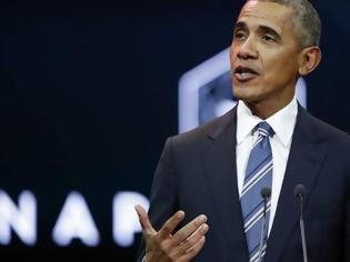 Φωτογραφία για Αμοιβή ρεκόρ στον Ομπάμα για ομιλία στο Παρίσι
