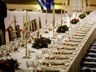 Φωτογραφία για Το δείπνο προς τιμήν του Ερντογάν στο Προεδρικό Μέγαρο (Photos)