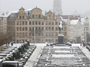 Φωτογραφία για Βρυξέλλες: Ακυρώνονται πτήσεις λόγω ισχυρών χιονοπτώσεων