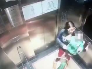 Φωτογραφία για Babysitter χτυπά με γροθιές μωρό μέσα σε ασανσέρ