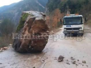 Φωτογραφία για Ευρυτανία: Είχαν Άγιο οι διερχόμενοι οδηγοί... [photos]