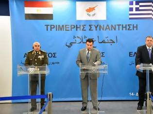 Φωτογραφία για Δήλωση ΥΕΘΑ Πάνου Καμμένου μετά την τριμερή συνάντηση των Υπουργών Άμυνας Ελλάδας, Κύπρου και Αιγύπτου στη Λάρνακα
