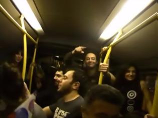 Φωτογραφία για Όταν στη Θεσσαλονίκη, ένα λεωφορείο του ΟΑΣΘ έγινε κλαμπ