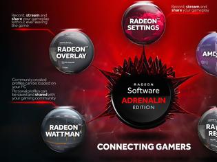 Φωτογραφία για Radeon Software Adrenaline Edition και  AMD Link app