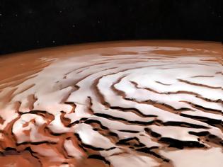 Φωτογραφία για The Spiral North Pole of Mars