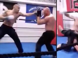 Φωτογραφία για O Κασιδιάρης σε ρινγκ σε αγώνα MMA μέχρι τελικής πτώσεως! [Βίντεο]