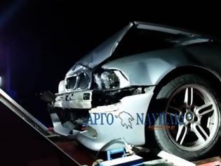Φωτογραφία για Καραμπόλα τριών αυτοκινήτων με δύο τραυματίες