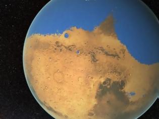 Φωτογραφία για Πετρώματα «σφουγγάρια» στράγγιξαν τον Αρη