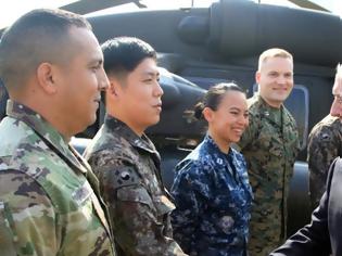 Φωτογραφία για «Να είστε έτοιμοι για κάθε ενδεχόμενο» λέει ο Μάτις σε Αμερικανούς στρατιώτες στην Κορέα