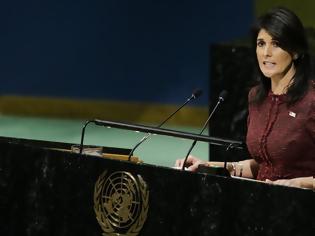Φωτογραφία για Γκάφα από την Αμερικανίδα πρέσβη στον ΟΗΕ