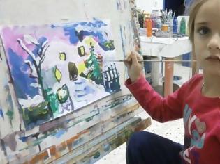 Φωτογραφία για Για παιδιά των εργαζομένων της Eurobank  Πρώτο βραβείο για την 5χρονη Γεωργία Τζαβάρα σε διαγωνισμό ζωγραφικής
