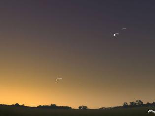 Φωτογραφία για Τρεις πλανήτες στον πρωινό ουρανό