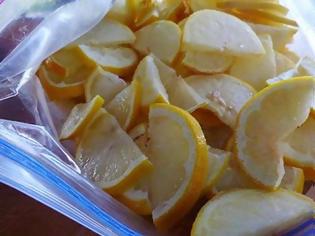 Φωτογραφία για Γιατί να καταψύξετε τα λεμόνια σας
