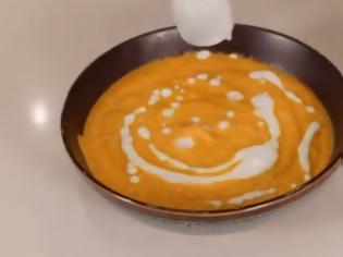 Φωτογραφία για Καροτόσουπα βελουτέ με πορτοκάλι και κάρι