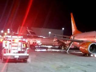 Φωτογραφία για Σύγκρουση δύο αεροπλάνων σε αεροδρόμιο στον Καναδά