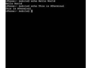 Φωτογραφία για MTerminal παροχή πρόσβασης γραμμής εντολών στο ios απευθείας από την αρχική οθόνη.Δωρεάν εγκατάσταση χωρίς jailbreak
