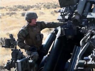 Φωτογραφία για Αμερικανοί πεζοναύτες ανοίγουν πυρ με M777 Howitzer - ΒΙΝΤΕΟ