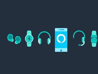 Φωτογραφία για Η Amazon ενσωματώνει την ψηφιακη βοηθό Alexa σε ακουστικά, smartwatches, fitness bands κ.ά. μέσα στο 2018