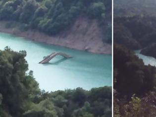 Φωτογραφία για Tο γεφύρι στο Καρπενήσι που εμφανίζεται και εξαφανίζεται ανάλογα με τον καιρό