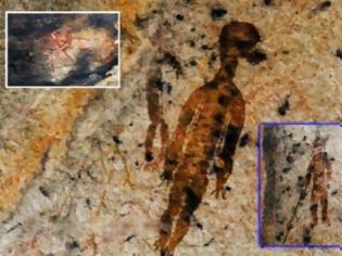 Φωτογραφία για Βραχογραφίες 10.000 ετών «δείχνουν» εξωγήινους και ιπτάμενους δίσκους [Βίντεο]