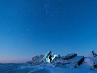 Φωτογραφία για Ένα μαγευτικό θέαμα: Το εντυπωσιακό τείχος από πάγο στα σύνορα Κίνας – Ρωσίας!
