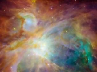 Φωτογραφία για Τα διαστημικά τηλεσκόπια της NASA σας προσκαλούν για μια 3-D εκδρομή μέσω του νεφελώματος του Ωρίωνα