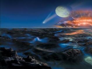 Φωτογραφία για Η πτώση αστεροειδών μετέτρεψε για ένα διάστημα τη Γη σε μια γιγάντια θερμή πηγή
