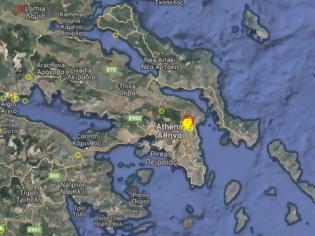 Φωτογραφία για Ισχυρή σεισμική δόνηση 4,4 Ρίχτερ ταρακούνησε την Αθήνα