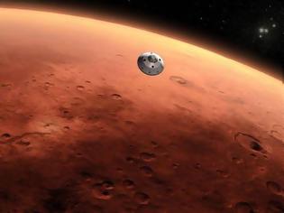Φωτογραφία για Μεγάλα αποθέματα παγωμένου νερού εντοπίστηκαν στον Άρη
