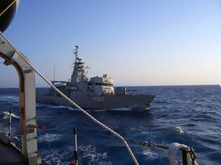 Φωτογραφία για ΙΜΙΑ: Τουρκικό σκάφος ακούμπησε την Κ/Φ ΝΙΚΗΦΟΡΟΣ