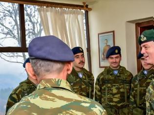 Φωτογραφία για Επίσκεψη Διοικητή Γ΄ ΣΣ/NRDC-GR στην Περιοχή Ευθύνης της 9ης Μηχανοποιημένης Ταξιαρχίας