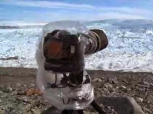 Φωτογραφία για Τοποθέτησαν μια φωτογραφική μηχανή σε μια απομακρυσμένη περιοχή της Γροιλανδίας και δείτε τι αντίκρισαν….