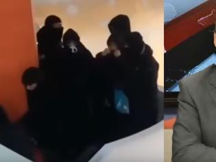 Φωτογραφία για Ομάδα κουκουλοφόρων επιτέθηκε στον Βελόπουλο στη διάρκεια ομιλίας του [Βίντεο]