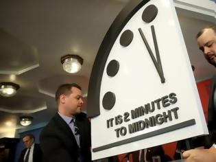 Φωτογραφία για Ρολόι της Αποκάλυψης: Ο κόσμος είναι δύο λεπτά πριν την καταστροφή