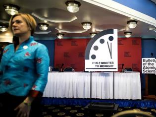 Φωτογραφία για Το ρολόι της αποκάλυψης δείχνει τη σωστή ώρα