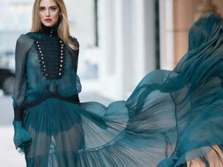 Φωτογραφία για Η Chiara Ferragni είναι πάντα εντυπωσιακή την Εβδομάδα Haute Couture