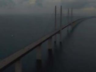 Φωτογραφία για Η γέφυρα Ορεσουντ: Το θαύμα της μηχανικής από ψηλά [video]