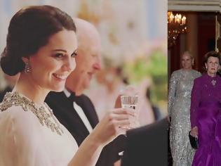 Φωτογραφία για Με παραμυθένια δημιουργία Alexander McQueen η Kate Middleton στο δείπνο της βασιλικής οικογένειας του Oslo  #Dwts6  #MasterChefGR