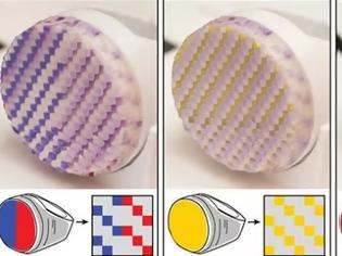 Φωτογραφία για ColorFab: Μια νέα τεχνολογία για να αλλάζεις το χρώμα των 3D printed αντικειμένων μετά την κατασκευή τους [video]