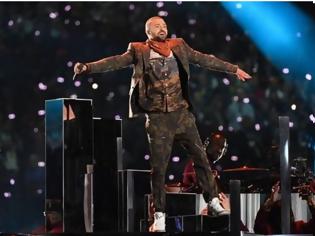 Φωτογραφία για Η απογοητευτική -για πολλούς- εμφάνιση του Justin Timberlake στο Super Bowl [video]