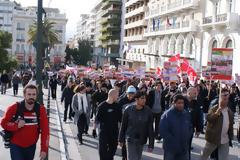 Αντιφασιστική πορεία βρίσκεται σε εξέλιξη αυτή την ώρα στο κέντρο της Αθήνας