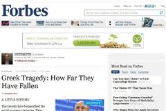 Η ελληνική τραγωδία στο Forbes